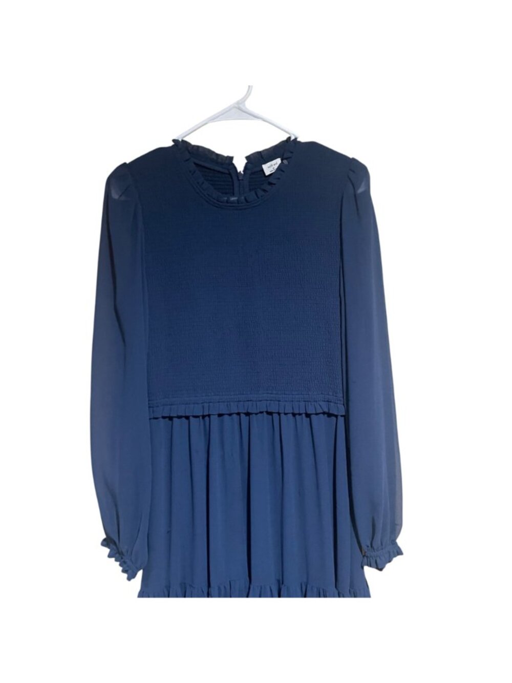 Aritzia Wilfred Rosalyn Smocked Tiered Long Dress View 3
